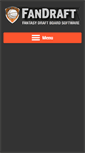 Mobile Screenshot of fandraft-basketball.com
